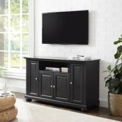 Alexandria TV Stand For TVs Up To 48" Black - Crosley -Furniture Store GUEST 00eb4f30 2ea0 42a6 bd2b f181b53b6685