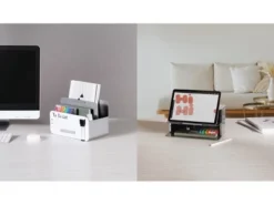 MPM 3-in-1 Steel Tablet And File Organizer With Whiteboard - Adjustable Height, Easy Assembly, Compatible With IPad And