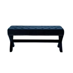 Bentley Bench Navy - Chic Home Design