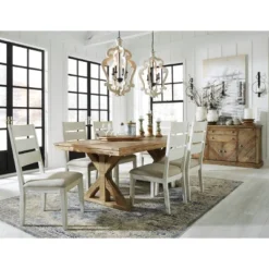 Grindleburg Rectangular Dining Room Table Light Brown - Signature Design By Ashley