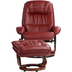 BenchMaster Kyle Ruby Red Faux Leather Recliner Chair Modern Armchair Ottoman Footrest Ergonomic Manual Reclining Swivel For Bedroom Living Room House 15 BenchMaster Kyle Ruby Red Faux Leather Recliner Chair Modern Armchair Ottoman Footrest Ergonomic Manual Reclining Swivel For Bedroom Living Room House -Furniture Store GUEST 04979453 3285 4568 8453 7e189b21ea14