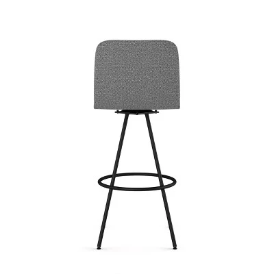 26.25" Dagmar Swivel Counter Height Barstool - Amisco 3 26.25" Dagmar Swivel Counter Height Barstool - Amisco
