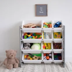 Toy Storage Organizer With Storage Bins Gray - Humble Crew -Furniture Store GUEST 05a6e409 148e 4635 bf22 76540051dbbe