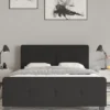 Merrick Lane Platform Bed Contemporary Tufted Upholstered Platform Bed With Footboard 1 Merrick Lane Platform Bed Contemporary Tufted Upholstered Platform Bed With Footboard -Furniture Store GUEST 068faa3a 23aa 46a8 ae29 d0804a837472