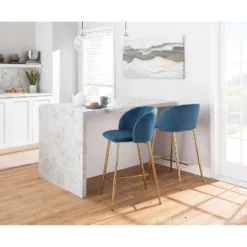 Set Of 2 Fran Contemporary Counter Height Barstools - LumiSource -Furniture Store GUEST 070c0963 89aa 4ec2 87d9 c2cbcc4ddb47