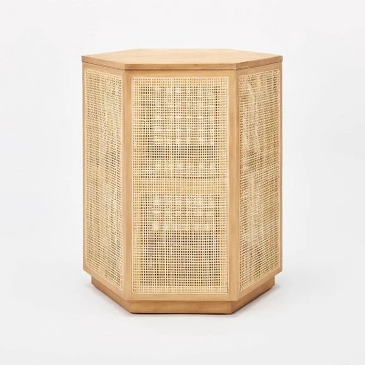 Lomita Rattan Accent Table Natural - Threshold™ Designed With Studio McGee 4 Lomita Rattan Accent Table Natural - Threshold™ Designed With Studio McGee - Image 2