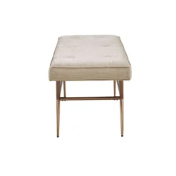 Tinsley Accent Bench Light Tan - Martha Stewart -Furniture Store GUEST 0762820e b814 41bb 8706 9fea48c449b5