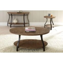 Denise Sofa Table Oak - Steve Silver -Furniture Store GUEST 08f22e00 cebe 4129 bb73 aae533446ee5