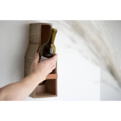 Single Bottle Rustic White Wood Wall Mount Wine Rack - Foreside Home & Garden 15 Single Bottle Rustic White Wood Wall Mount Wine Rack - Foreside Home & Garden -Furniture Store GUEST 090693d7 3861 4f4f b7e8 ef6a9e681ee9