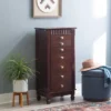 Tierra Contemporary Jewelry Armoire Merlot Brown - Powell Company -Furniture Store GUEST 097ae1b3 07ea 4150 b6fb 703d0cbb2c1c