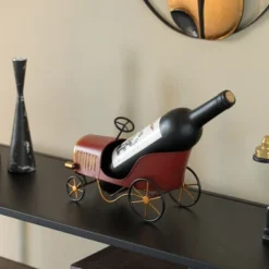 Vintiquewise Metal Figurine Car Shaped Vintage Wine Single Bottle Holder Stand Rack -Furniture Store GUEST 09992be5 a496 43f1 8f57 095181d20658