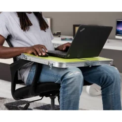 Folding Lap Tray Desk Green - Mind Reader -Furniture Store GUEST 0feb821f 2410 4e0e a22e 75581fb1ee17