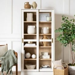 72" Promontory Cabinet With Sliding Doors - Threshold™ Designed With Studio McGee -Furniture Store GUEST 123e42a0 83f1 4a74 b01e b843c1da7645