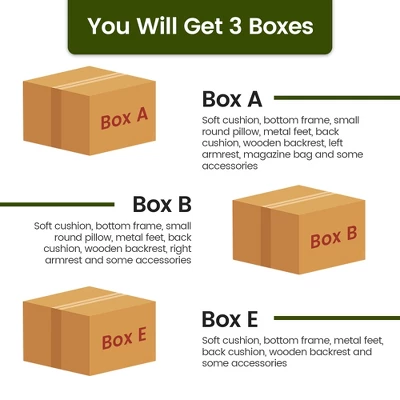 Costway Modern Modular 3-Seat Sofa Couch W/ Side Storage Pocket & Metal Legs Army Green 11 Costway Modern Modular 3-Seat Sofa Couch W/ Side Storage Pocket & Metal Legs Army Green - Image 9