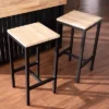 Set Of 2 Nashhex Kitchen Counter Height Barstools Black/Natural - Aiden Lane -Furniture Store GUEST 134a8866 94df 4729 8b24 5d02d99b0feb