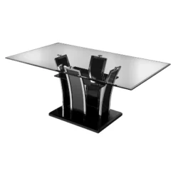 72" Lexinton Rectangle Glass Top Dining Table - HOMES: Inside + Out -Furniture Store GUEST 15b94dfb 493c 4ff8 9a6e 5e584db3f961