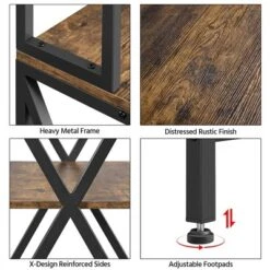 Yaheetech 5-Tier Kitchen Baker's Rack Utility Storage Shelf With 5 Shelves & Adjustable Feet -Furniture Store GUEST 15e0ec0d de1c 4fcc b8c5 ce226cfe39bc