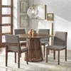 5pc Pavia Dining Set Walnut - Lifestorey -Furniture Store GUEST 15e188ec c758 43a2 95f9 07052bbfa183