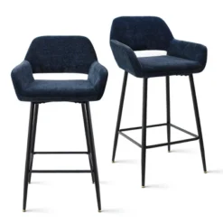 27" Bucket William Upholstery Upholstered Counter Height Stool (Set Of 2) -The Pop Maison -Furniture Store GUEST 17188fa8 4e55 48ac b662 a88bcb48f05f