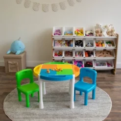 Journey Extra Large Toy Storage Organizer With 20 Storage Bins Natural/White - Humble Crew -Furniture Store GUEST 17df9c73 95da 4598 8b98 cfba5dcd00aa