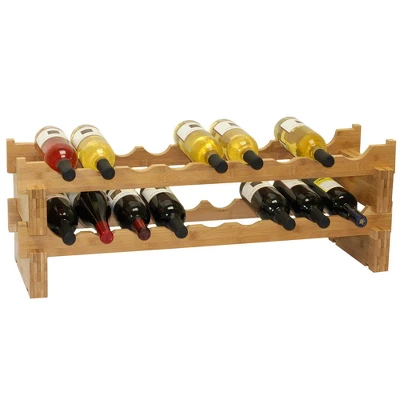 Oceanstar 18-Bottle Stackable Wine Rack 8 Oceanstar 18-Bottle Stackable Wine Rack - Image 6