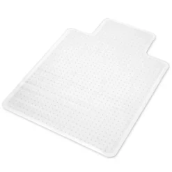 WorkOnIt Office Desk Chair Floor Mat With Lip, Clear -Furniture Store GUEST 18a03d5f 3c62 4e51 b9b1 72716fc68ecc