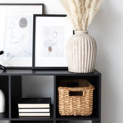 35.43" Langdrew 9 Cube Organizer Black - Signature Design By Ashley 4 35.43" Langdrew 9 Cube Organizer Black - Signature Design By Ashley - Image 2