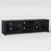 Fremont TV Stand For TVs Up To 95" With Glass Cabinets Black - CorLiving 1 Fremont TV Stand For TVs Up To 95" With Glass Cabinets Black - CorLiving -Furniture Store GUEST 1b2386cd 872d 4fba b5e5 05304da20fc8