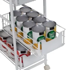 Honey-Can-Do 4 Tier Slim Cart With Pull-Out Baskets -Furniture Store GUEST 1ddbc431 4c97 4d62 9132 a4c387f3ea61