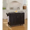 34.75" Kitchen Carts And Islands With Stainless Top Black/Silver - Home Styles -Furniture Store GUEST 1fb1253e 8f1f 40a5 9173 b4811906de18