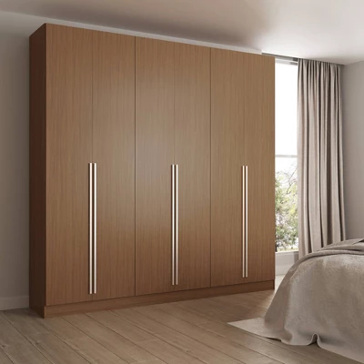 Eldridge Freestanding Wardrobe Maple Cream - Manhattan Comfort 3 Eldridge Freestanding Wardrobe Maple Cream - Manhattan Comfort