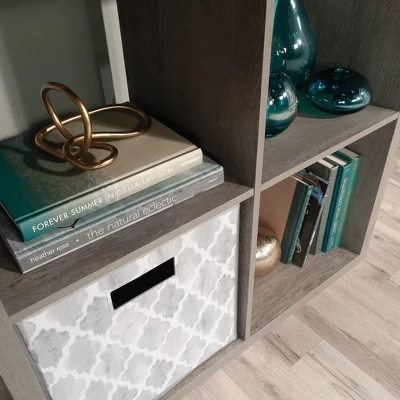 29.921" 4 Cube Organizer Storage Cube Mystic Oak - Sauder 6 29.921" 4 Cube Organizer Storage Cube Mystic Oak - Sauder - Image 4