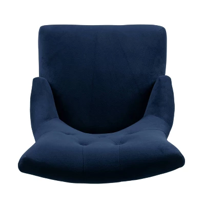 Tufted Accent Chair Blue - HomePop 12 Tufted Accent Chair Blue - HomePop - Image 10