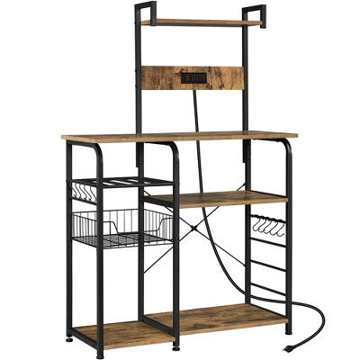 Yaheetech 4-Tier 55" Kitchen Baker's Rack With Power Outlet 11 Yaheetech 4-Tier 55" Kitchen Baker's Rack With Power Outlet - Image 9