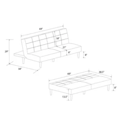 Bowie Upholstered Futon - Room & Joy 26 Bowie Upholstered Futon - Room & Joy -Furniture Store GUEST 236e9b3f fe85 4f47 943c 51352d0af7c6