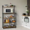 Yaheetech Utility Kitchen Storage Rack With 4 Shelves 2 Yaheetech Utility Kitchen Storage Rack With 4 Shelves -Furniture Store GUEST 236eaa16 d806 46f2 85f7 a1bf6a943a56