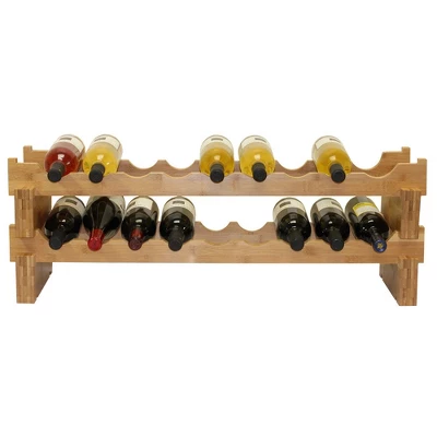 Oceanstar 18-Bottle Stackable Wine Rack 7 Oceanstar 18-Bottle Stackable Wine Rack - Image 5