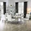 7pc Ravine Contemporary Dining Table Dining Set Light Gray/Chrome - MiBasics 1 7pc Ravine Contemporary Dining Table Dining Set Light Gray/Chrome - MiBasics -Furniture Store GUEST 279c3e54 c43c 4162 ad8d e97e2499d1ac