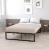 Flash Furniture 14 Inch Metal Platform Bed Frame - No Box Spring Needed With Steel Slat Support And Quick Lock Functionality -Furniture Store GUEST 27cd4897 554d 4766 a97a ce7deb971ccc