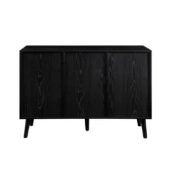 Modern Boho Wood And Rattan Storage Sideboard Black - Saracina Home -Furniture Store GUEST 27ea3fe8 e39d 4efa 8ac3 c992a54a3760
