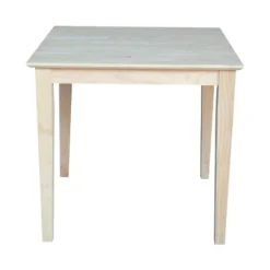 30" Square Solid Wood Tables - International Concepts