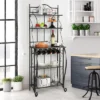 Costway 5-Tier Metal Kitchen Bakers Rack Microwave Storage Rack Oven Stand With Wine Organizer 1 Costway 5-Tier Metal Kitchen Bakers Rack Microwave Storage Rack Oven Stand With Wine Organizer -Furniture Store GUEST 2853d4e4 951d 4eb5 b30d 379d8b165f29