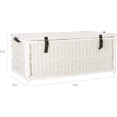 Happimess Caden Wicker Storage Trunk 10 Happimess Caden Wicker Storage Trunk - Image 8