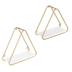 2pc Tilde Triangle Accent Shelf Set - Kate & Laurel All Things Decor -Furniture Store GUEST 2a2cb715 b275 4352 9ee4 4cb412971351
