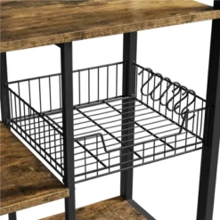 Yaheetech Utility Kitchen Storage Rack With 4 Shelves -Furniture Store GUEST 2ee6cb78 f776 4431 b18d a594445f6656