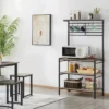 Yaheetech 4-Tier Kitchen Storage Rack With High Display Shelf 1 Yaheetech 4-Tier Kitchen Storage Rack With High Display Shelf -Furniture Store GUEST 2f9acb5b 78a3 42b3 bd49 a418aa34fe52