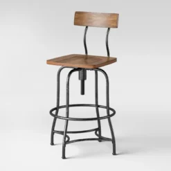 Woodsboro Adjustable Barstool Brown - Threshold™ 7 Woodsboro Adjustable Barstool Brown - Threshold™ -Furniture Store GUEST 2fad42ba bb1f 43c9 b0af 364652f5435f