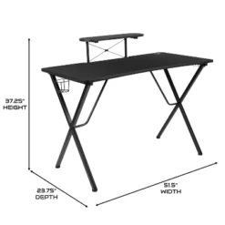 BlackArc Tango Gaming Desk & Chair Set - Reclining Gaming Chair With Slide-Out Footrest & Gaming Desk With Cupholder/Headphone Hook -Furniture Store GUEST 2fc70bdb 9bd1 479c a139 21bc12b8e1ec