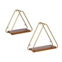 2pc Tilde Triangle Accent Shelf Set - Kate & Laurel All Things Decor -Furniture Store GUEST 3088d826 f618 42a1 9bb8 c7170db4c369