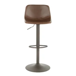 Set Of 2 31.25" Duke Industrial Adjustable Height Barstools - LumiSource -Furniture Store GUEST 308e2d93 b95c 41b5 84d6 89e7ea27657a